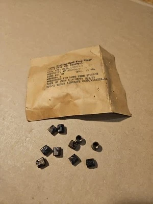 Paquete de 10 bujes de haya 185979-1 - bisagra de solapa de capucha Foto 1 de 4