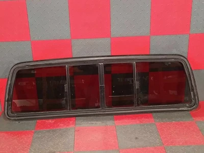 Ventana trasera corredera de vidrio con junta para Ford F150 F250 F350 80-96 Foto 1 de 4