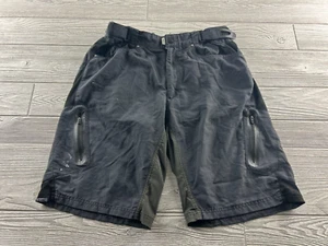 Zoic Shorts Mens Large Black Mountain Biking Ether DuraFlex Fusion Gusset - Picture 1 of 16
