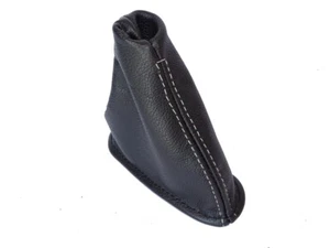 Automatic Shift Boot For Pontiac Sunfire Coupe 1995-2000 Leather White Stitching - Picture 1 of 4