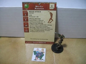 =Dungeons and Dragons D&D UNGEHEILIGT Wildelfen Warsinger 26/60 mit Karte= - Bild 1 von 1