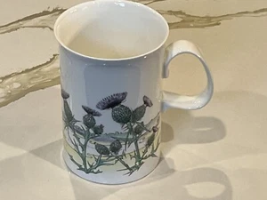 Dunoon Keramik Scottish Thistles Fine Bone China Becher Made in Scotland - Bild 1 von 6