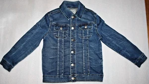 POLO Ralph Lauren - Blue Stretch Denim Jean Jacket - Snap Front Med. Wash Size 6 - Picture 1 of 6