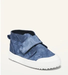 Toddler Sneakers By Old Navy Unisex Mid-Top Tie-Dye Canvas Chukka Size 9 - Picture 1 of 6
