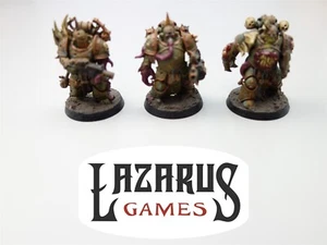 Warhammer 40k Death Guard Chaos Space Marines - Nurgle Plague Marines (painted) - Picture 1 of 4