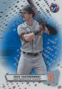 MIKE YASTRZEMSKI /75 TOPPS PRISTINE BLUE REFRACTOR SAN FRANCISCO GIANTS #88 2023 - Picture 1 of 1
