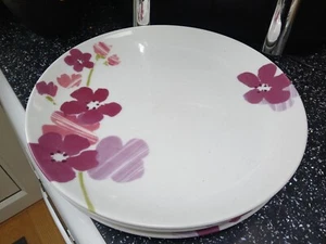 MARKS AND SPENCER SWEET PEA DINNER PLATES X 4 - Picture 1 of 4