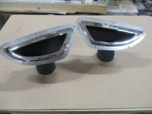 MERCEDES W216 CL CL550 CL600 LORINSER EXHAUST PIPE TIPS NEW OLD STOCK - Bild 1 von 6