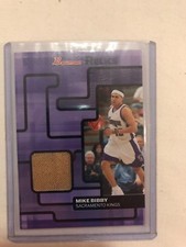 2007-08 Bowman Relics #MB Mike Bibby Jersey - NM-MT