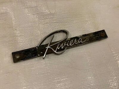Buick Riviera 1963 tablero emblema bisel panel guión adorno Foto 1 de 4