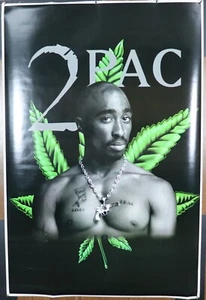 Tupac Shakur 2 Pac raro poster oversize 40"X60" NOS (up41) - Foto 1 di 3