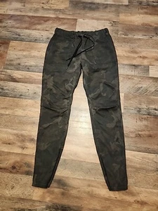 Rag & Bone Jean Womens Green Camouflaged Drawstring Zip Ankle Pants Size S - Picture 1 of 12