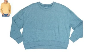 Rebellious One Heathered Lightweight Long Sleeve Juniors Sweatshirt Top NWT - Picture 1 of 1