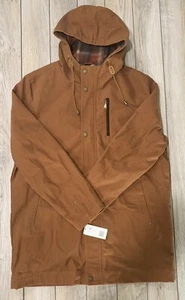 NWT Men's Pendleton Black Hawk Hooded Zip Canvas Jacket Coat Large $195 - PE123 - Picture 1 of 7