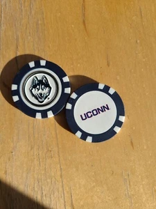 UCONN Huskies magnetischer Pokerchip abnehmbarer Golfball Marker  - Bild 1 von 4