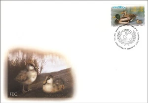 Mallard Duck Family Unicef Birds Estonia Estland Mint FDC 2006 - Picture 1 of 1