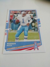 Warren Moon Houston Oilers 2020 Panini Donruss #118 NFL Trading Card