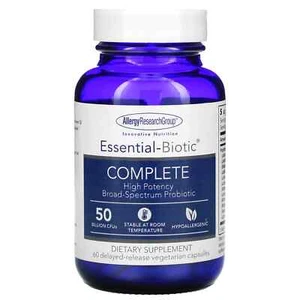 2 X Allergy Research Group, Essential-Biotic Complete, 50 Billion CFUs, 60 Delay - Picture 1 of 2