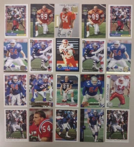 20 Card Lot of TODD COLLINS w/ROOKIES NFL Patriots Must for Collector! FREE S&H! - Picture 1 of 3