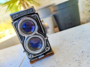 VINTAGE TOKYO KOGAKU PRIMO JR 4X4 TWIN LENS REFLEX CAMERA - Picture 1 of 15