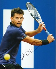 DOMINIC THIEM SIGNED AUTOGRAPH 8 X 10 PHOTO