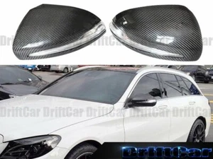 AMG FIBRA CARBONO ESPEJO RETROVISOR REPUESTO APTO PARA TODO 2015 UP MERCEDES BENZ W205 W213 W222 - Imagen 1 de 4