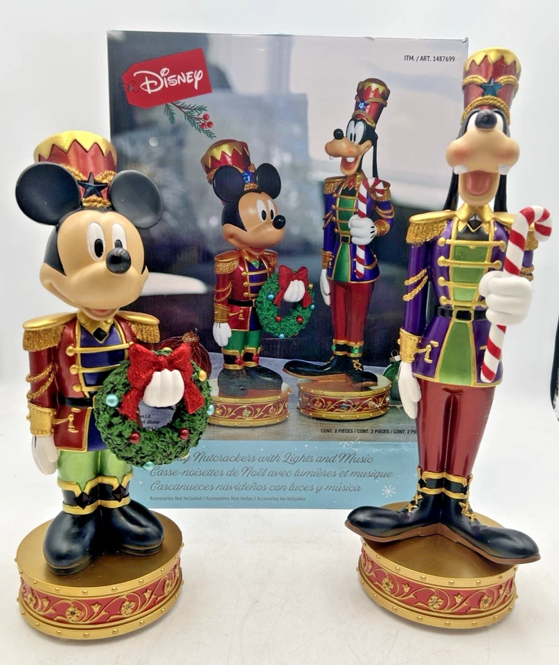 JUEGO CASCANUECES DISNEY MICKEY AND GOOFY CON LUCES Y MÚSICA COSTCO 1487699 Foto 1 de 4