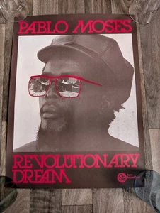 Original PABLO MOSES Revolutionary Dream Promo Poster 1975 - Bild 1 von 10