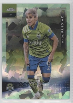 2021 Topps Chrome MLS Sapphire Edition Green /75 Raul Ruidiaz #26 - Image 1 of 2