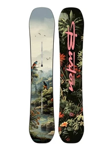 BURTON CUSTOM FLYING V WIDE SNOWBOARD - JUNGLE - 2026 - Bild 1 von 5