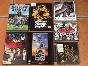 THE ROLLING STONES : CD Album DVD Concert & CD AUDIOBOOK Bundle : 29 Discs Mint - Picture 1 of 3