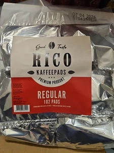 Kaffeepads Rico Regular 102 Pads - Bild 1 von 1