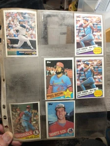 6 Nice Vintage Baseball Cards - Picture 1 of 12