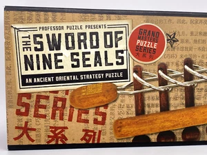 Sword of Nine Seals 9 Puzzle Ancient Oriental Strategy Professor - Complete - Picture 1 of 14