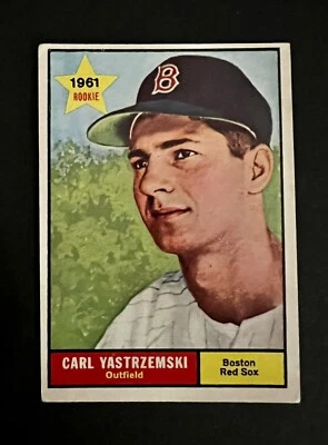 1961 TOPPS #287 CARL YASTRZEMSKI BV = $250 - Image 1 of 2