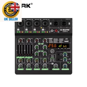 Audio Mixer G40PRO 4-Channel Mixing Console with RCA Input and XLR Connectivity - Picture 1 of 6