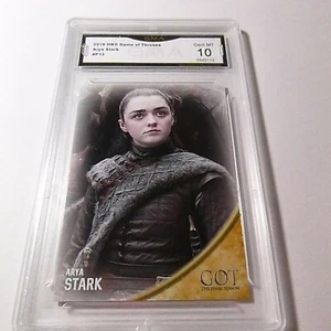 ARYA STARK 2019 HBO GAME OF THRONES THE FINAL SEASON # P12 GRADED 10 L@@K - Bild 1 von 2
