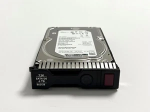 861750-B21 HPE 6TB SATA 7.2K 6G LFF (3.5in) SC 512E MV Hard Drive - Picture 1 of 5