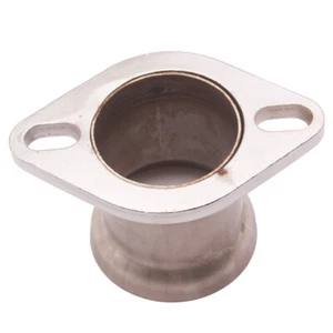 Stainless Steel 3" 76mm Piping to 2.5" 2 bolt Turbo Flange Reducer Down pipe - Picture 1 of 11