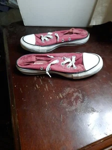 Zapatillas informales Converse All Star para mujer talla 7 marrón costa sin cordones - Imagen 1 de 5