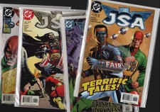 JSA #42 #43 #46 #70 (2003-2005) DC  UNUSED B&B B9.325