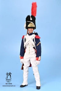 New BROWN ART BA-0008 1/6 CORPORALS of THE FRENCH IMPERIAL GUARD Action Figure - Picture 1 of 17