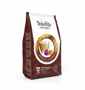 100 capsule GINSENG AMARO compatibili 100% NESPRESSO cialde solubili - Foto 1 di 1