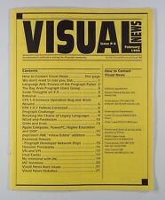 1994 VISUAL NEWS #6 Prograph CPX programming CLASSIC MAC COMPUTING NEWSLETTER