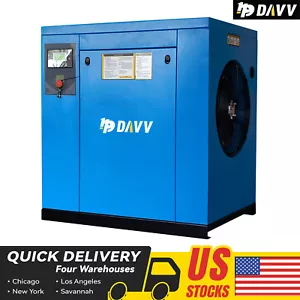 15HP 230V/60Hz 3-Phase Rotary Screw Air Compressor 125PSI 54CFM Free Shipping - Picture 1 of 6