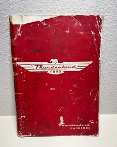 1955 Vintage Ford Thunderbird Catalog T-bird Original Owners Handbook - Picture 1 of 6