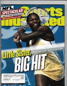 SPORTS ILLUSTRATED SEPT 20,1999 LITTLE SISTER BIG HIT SERENA WINS THE U.S OPEN - Picture 1 of 1