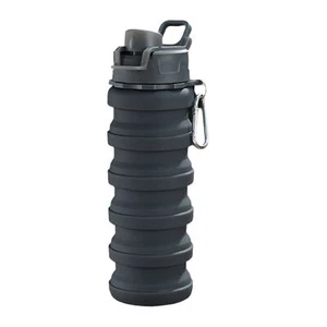 Sport Bottle Universal Wear-resistant Portable Cycling Kettle Silicone - Picture 1 of 18