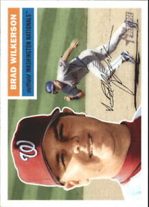 2005 Topps Heritage Washington Nationals Baseball Card #340 Brad Wilkerson