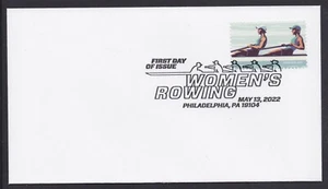 US 5697 Women's Rowing green #2 BWP FDC 2022 - Picture 1 of 1